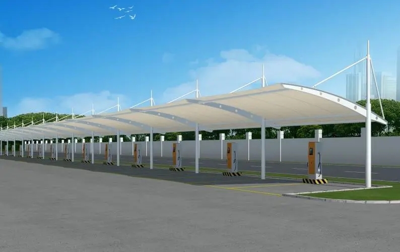 永靖县膜结构停车棚