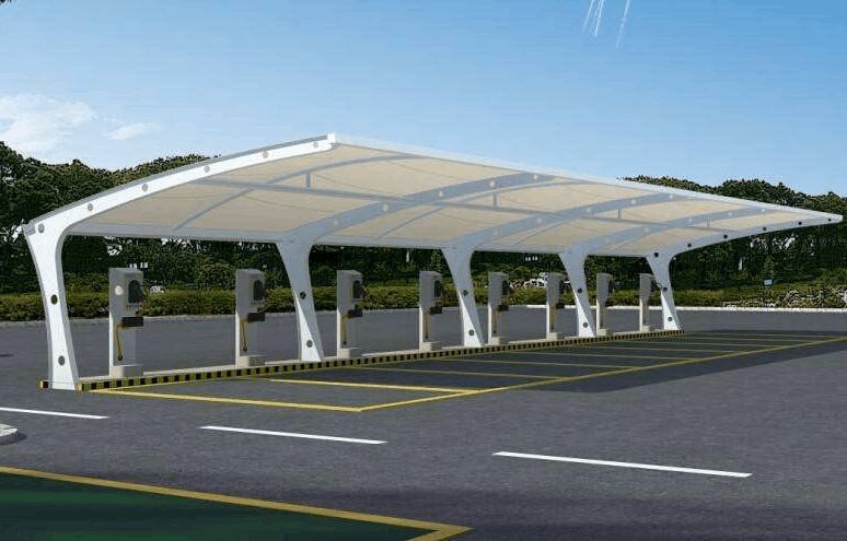 永靖县膜结构停车棚